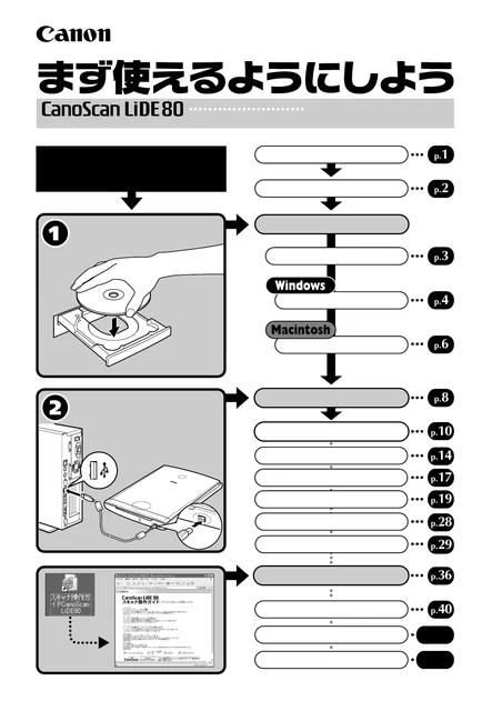 canon キヤノン CanoScan LiDE 80